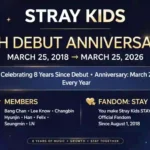 when is stray kids aniversary